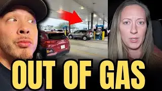 Gas Stations Run Out Fuel Before Winter Storm Hits-Americans Panic