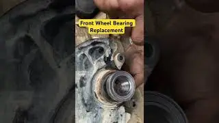 front wheel bearing replacement #shorts #youtubeshorts #machine