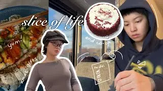 living alone diaries (bye 2025) ☁️ ending co-op, preparing for christmas, sick, productive routine