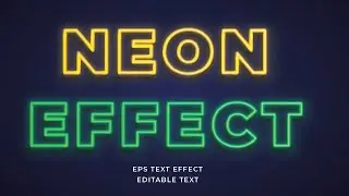 Neon Effect in Illustrator | Graphics House