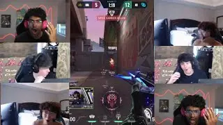Valorant pros/streamers reacts to KC Marteen and Shin's ACES against BBL