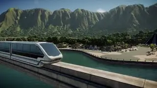 Jurassic World Recreation -Looking over Main Street-