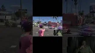 GTA 6 Gameplay Leak Cops AI Reaction short