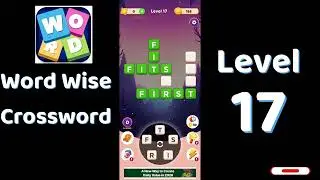 Word Wise Crossword Level 17 Answers 🧠🧩 | Relaxing Crossword Puzzle | SolutionGuruji