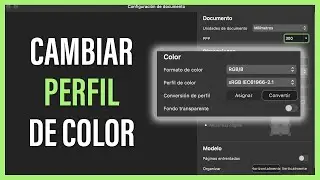 C&Oacute;MO CAMBIAR el PERFIL de COLOR en AFFINITY DESIGNER 🔥