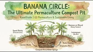 The Lazy Way to Grow Bananas 🍌 (Permaculture's Best Kept Secret)