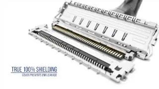 CABLINE&reg;-CA II / Micro-Coaxial Wire-to-Board Connector / I-PEX