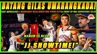 GILAS FUTURE STAR JJ MANDAQUIT SHOWTIME SA NCAA! | VERY IMPRESSIVE! JJ MANDAQUIT NCAA DEBUT!