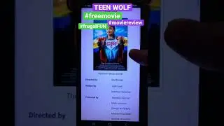 #FREE MOVIE - Teen Wolf -1985 #frugalFUN funny science fiction fantasy film #moviereview