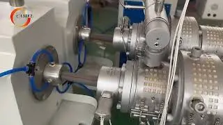 PE Double Pipe Extruder Machine/Two Cavity Plastic PE Pipe Production Line/Two Output Pipe Machine