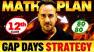 Maths Complete Plan Class 12th Board Exam 🔥| Maths Strategy for Board Exam | Marathon by Ushank Sir