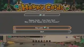 Happy dungeons 10 happy cards free pass pack
