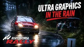 Assetto Corsa Rally &ndash; Ultra Graphics Insane Realistic High Speed in the RAIN