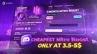 HOW TO GET CHEAP NITRO WITH BOOST ( 3.5$ to 5$ ) 