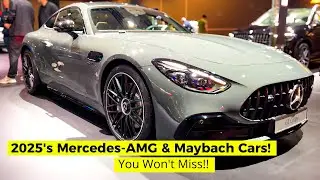 Most Impressive Mercedes-AMG & Maybach Cars at Brussels Show 2025