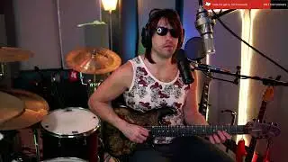 Data_M1nefield - Cyborg Octopus -  Blind Guitarist Shredding over song requests
