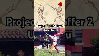 Visualizing Talhoffer's Fencing Book 2 - Unterhau (Lower Strike)