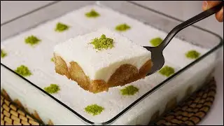 Evde Olan Malzemelerle 15 Dakikada Hazır❗️Yerken Kendinize Engel Olamayacaksınız 🤭 Fırınsız Tatlı