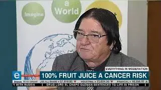 100% fruit juice a cancer risk