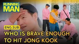A Crew Member Gets to Slap Jong Kook as a Penalty | Running Man EP789 | KOCOWA+