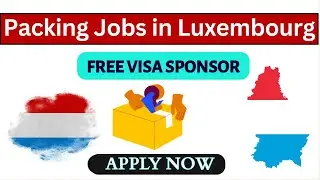Packing Jobs in Luxembourg with Visa Sponsorship | #2025 #trending #video