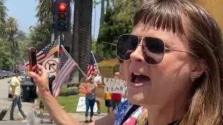 Protesters demand that California be reopened