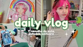 📚 VLOG: primeira semana de aula! ♡