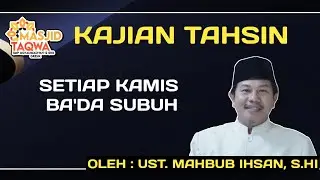 Live : Belajar Ngaji dengan Bertajwid bersama Ust.Mahbub Ihsan, S.H.I.