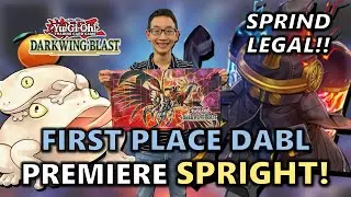 UNDEFEATED FIRST PLACE Darkwing Blast Premiere Spright Frog Deck Profile + Sprind! | Yu-Gi-Oh!