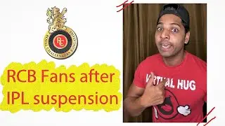 RCB fans after IPL suspension