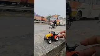Cleaning Toys Small RC Tractor Unboxing & Testing - part 3