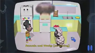 I set fire to Amanda's kitchen She is very scared  |  Amanda The Adventure