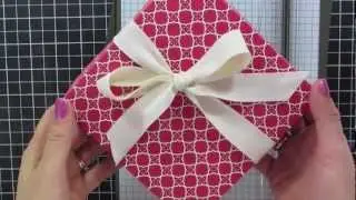 Stampin' Up Holiday Catalog Ornament BOX with Catherine Pooler