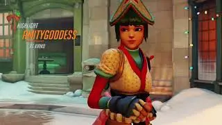 Kiriko vs Orisa = Kiriko wins - Overwatch Highlights #1577
