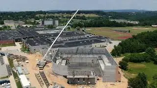 York School of Technology Truss Lift, July  2020