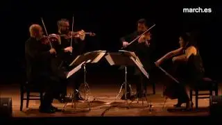 Samuel Barber, Adagio (String Quartet Op.11), performed live by Cuarteto Quiroga