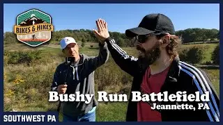 Bikes & Hikes - Bushy Run Battlefield, Jeanette, PA - Pontiac's War American History