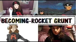 BECOMING ROCKET GRUNT ~ POKEMON COSPLAY TUTORIAL | M.J