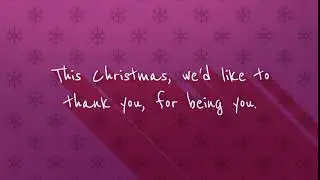 Christmas Messages for Facebook Video Template (Editable)