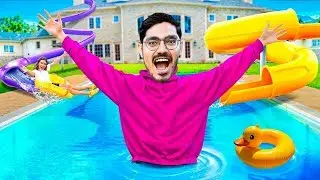 Last To Leave The Pool Wins ₹100000   पूल में ज्यादा देर बिताने वाला जीतेगा एक लाख🔥