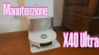 Dreame X40 ultra manutenzione settimanale (confronto spazzole taglia capelli)