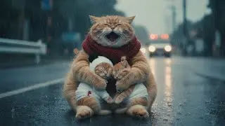 2 Hour Compilation  Emotional & Inspiring Stories of Mama Cat, Ginger Sister & Tiger Hat Kitten �