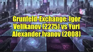 Grunfeld-Exchange: Igor Velikanov (2275) vs Yuri Alexander Ivanov (2008)
