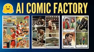 How I Made a Comic Book with AI!!! My Review of AIComicFactory.com