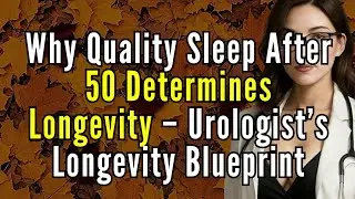 Why Quality Sleep After 50 Determines Longevity &ndash; Urologist&rsquo;s Longevity Blueprint | Senior Health