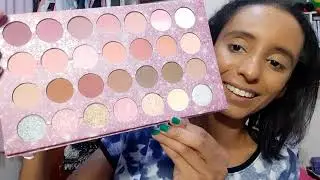 Primeiras impress&otilde;es da Paleta Noiva Ludurana