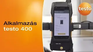 Hossz&uacute; t&aacute;v&uacute; m&eacute;r&eacute;sek a testo 400 &eacute;s IAQ adatgyűjtő seg&iacute;ts&eacute;g&eacute;vel.