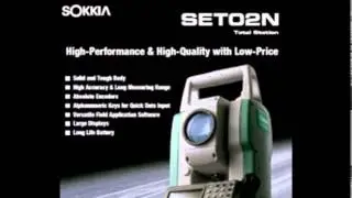 Jual Total Station Sokkia Set 02N CX 105 FX 105 Hub 081210895144