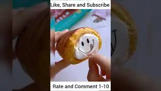 Whipped Cream Conch Bread Slime: A Sensory Delight  #asmr #crunchy #slime #gooey #shorts