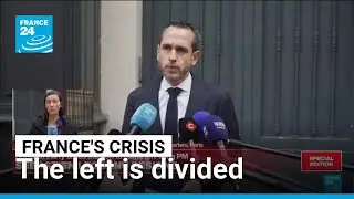 France's Socialist Party does not reach out to hard-left as political crisis deepens &bull; FRANCE 24
